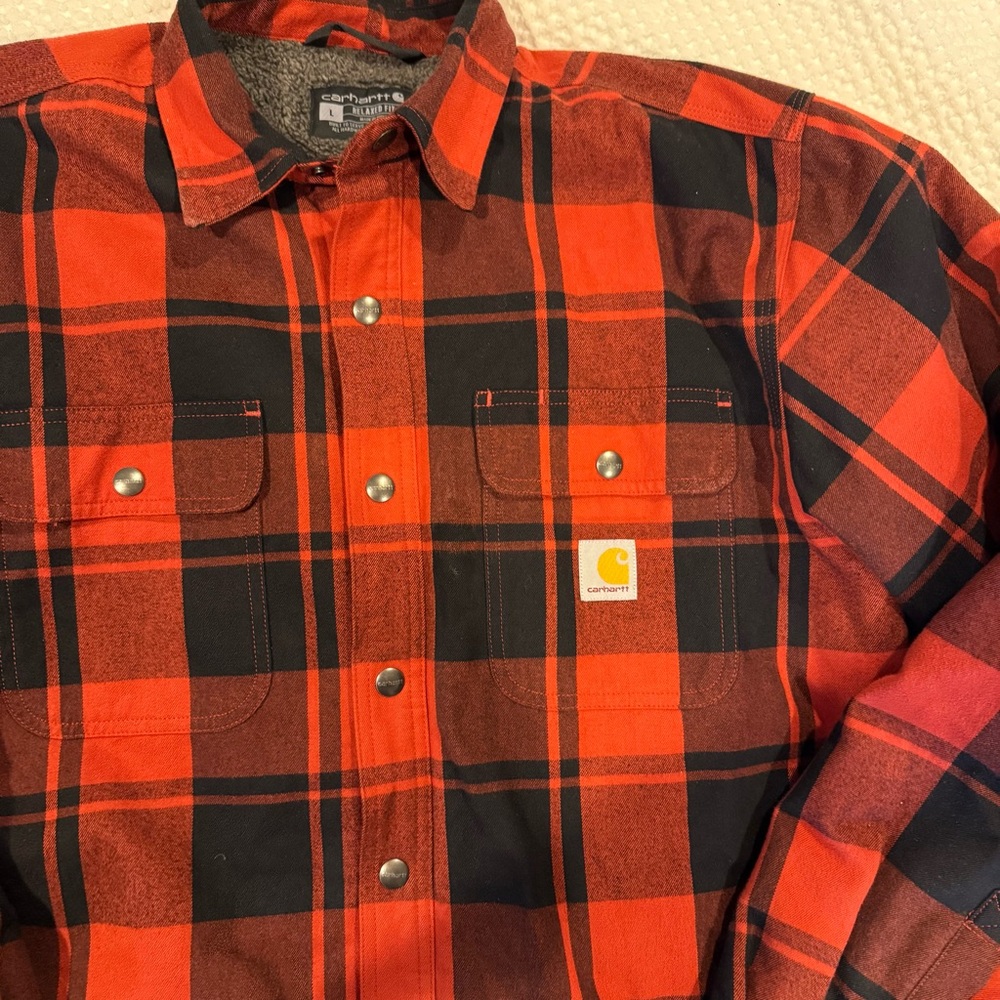 Carhartt Sherpa Lined Jacket - Picture 2 of 4